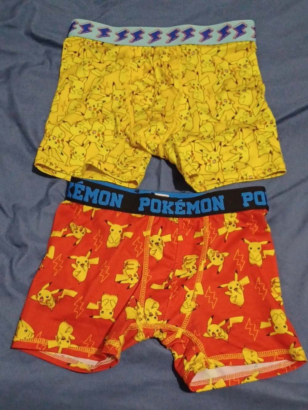 Bundle Of Pokemon Boxer Briefs Underwear For Boys - Size 8